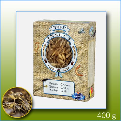 Diepvries krekels Top Insect 400 gram